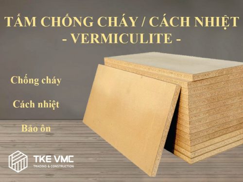 Tấm chống cháy Vermiculite Tấm chống cháy Vermiculite