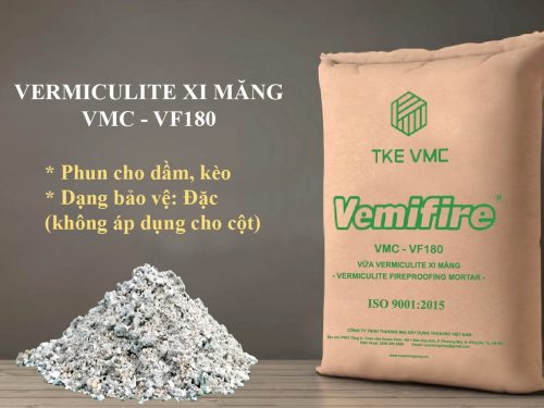 vữa chống cháy, vermiculite thạch cao, perlite xi măng, bảo vệ kết cấu, chống cháy